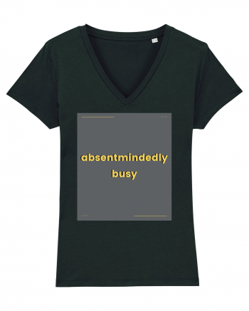 absentmindedely busy Black