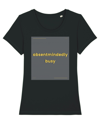 absentmindedely busy Black
