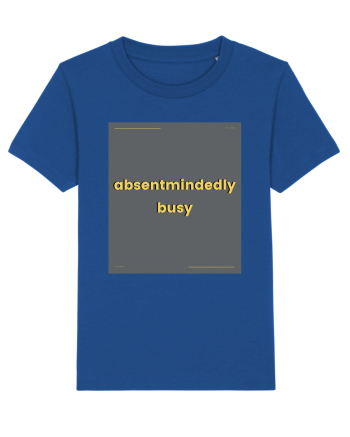 absentmindedely busy Majorelle Blue