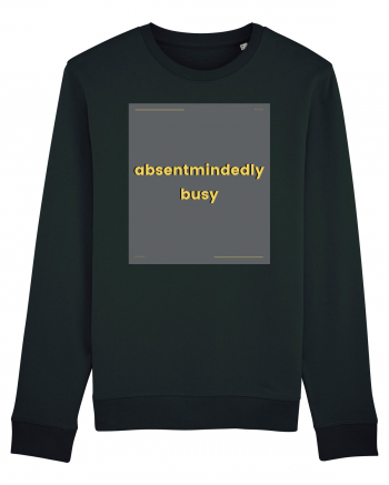 absentmindedely busy Black