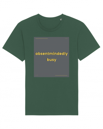 absentmindedely busy Bottle Green
