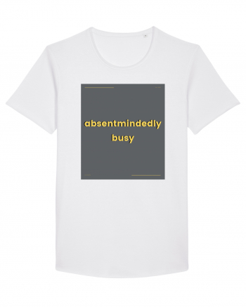 absentmindedely busy White
