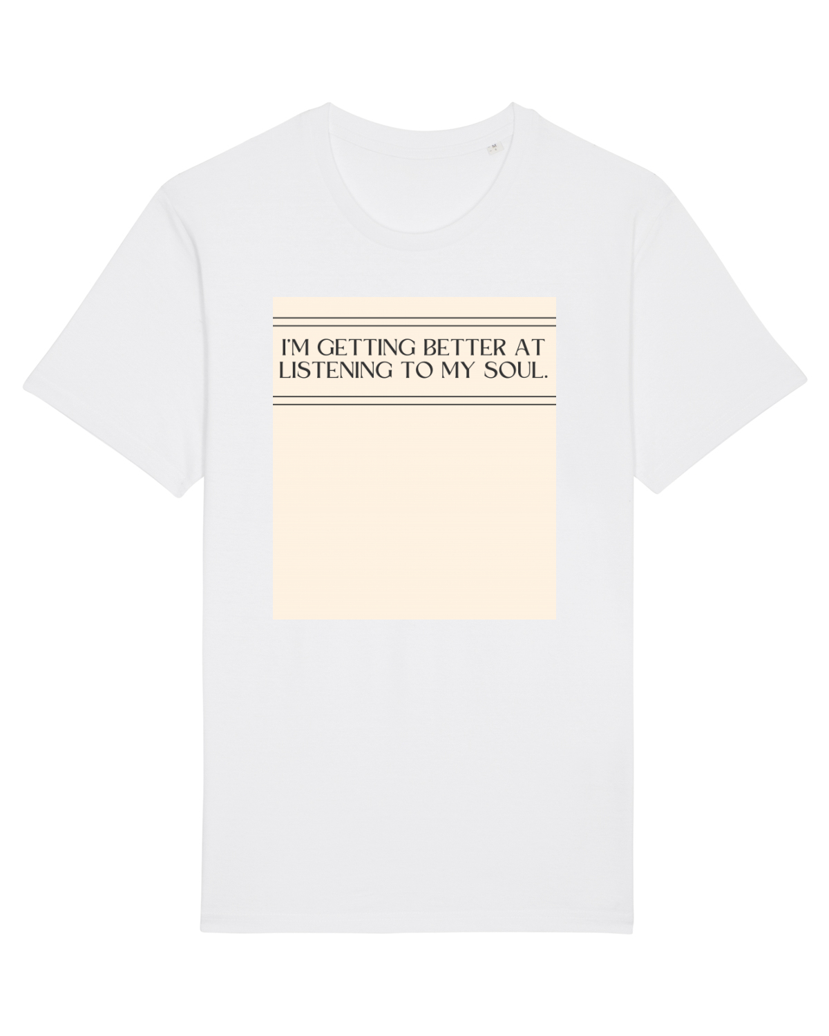 Tricou mânecă scurtă Unisex Rocker White