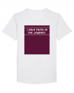 i have faith in the journey Tricou mânecă scurtă guler larg Bărbat Skater