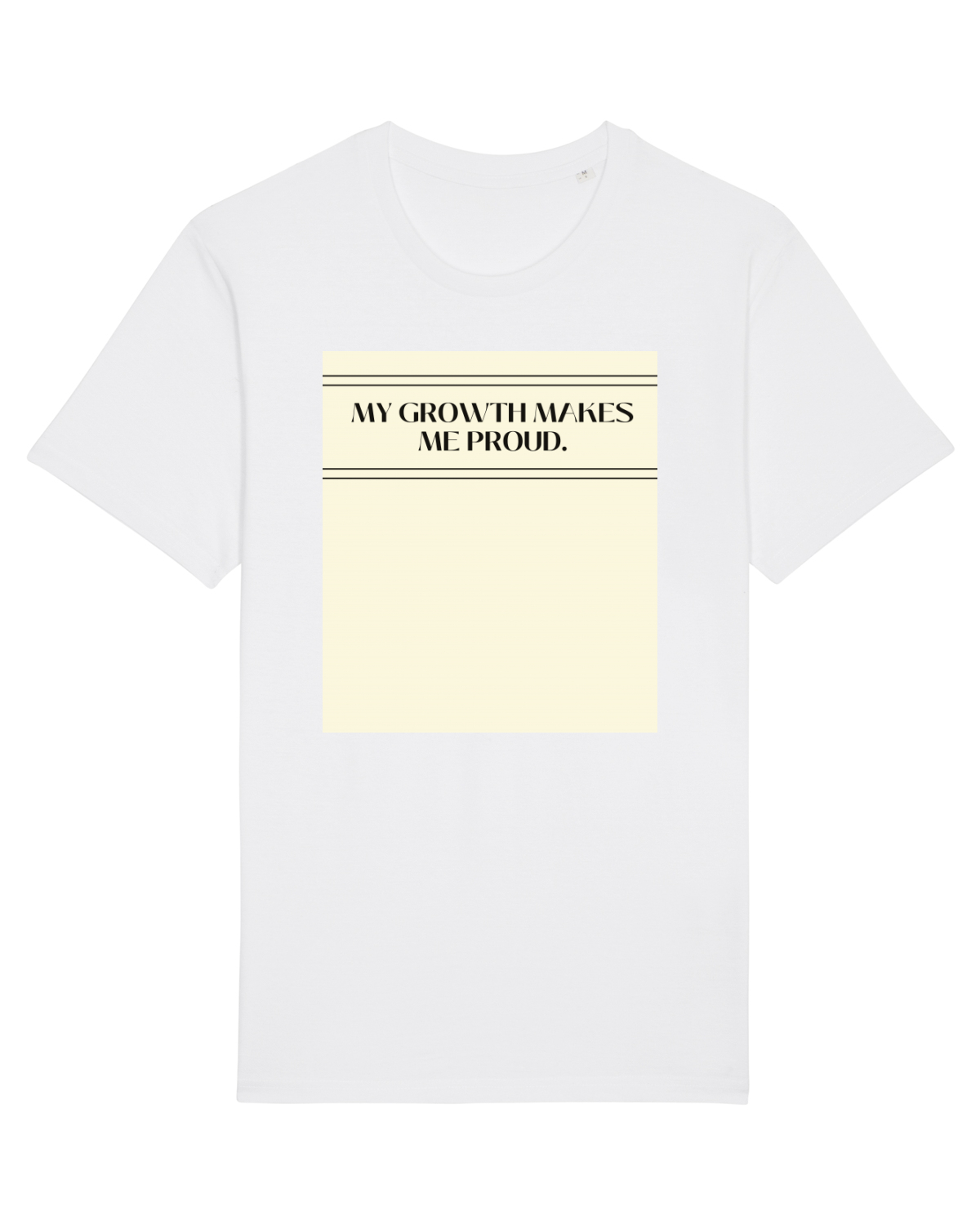 Tricou mânecă scurtă Unisex Rocker White