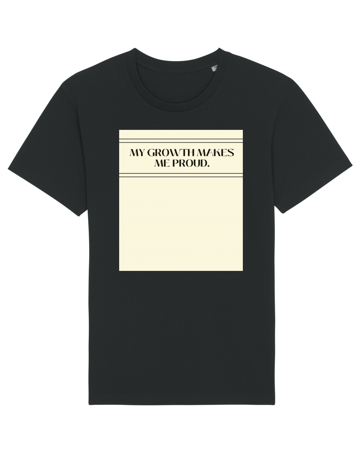 Tricou mânecă scurtă Unisex Rocker Black