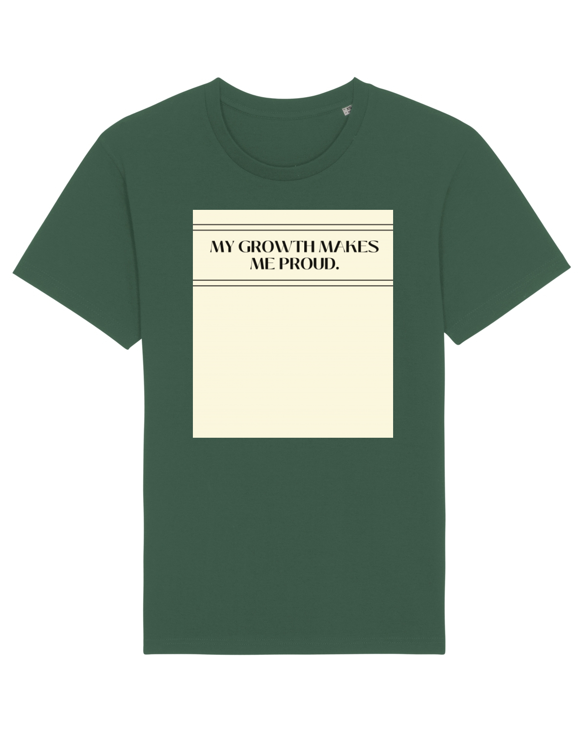 Tricou mânecă scurtă Unisex Rocker Bottle Green