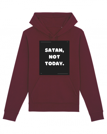 satan not today Burgundy