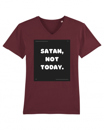 satan not today Burgundy