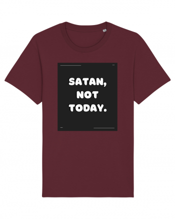 satan not today Burgundy