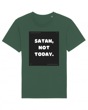 satan not today Bottle Green