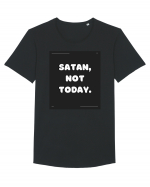 satan not today Tricou mânecă scurtă guler larg Bărbat Skater