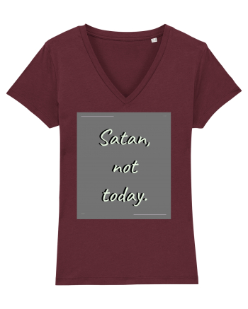 satan not today2 Burgundy