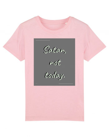 satan not today2 Cotton Pink