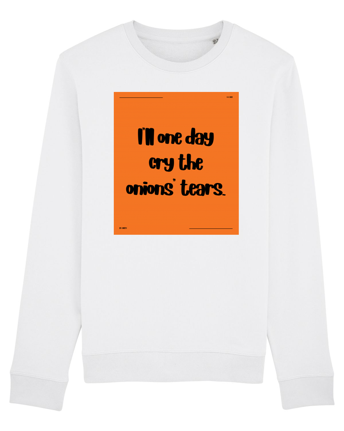 Bluză mânecă lungă Unisex Rise White
