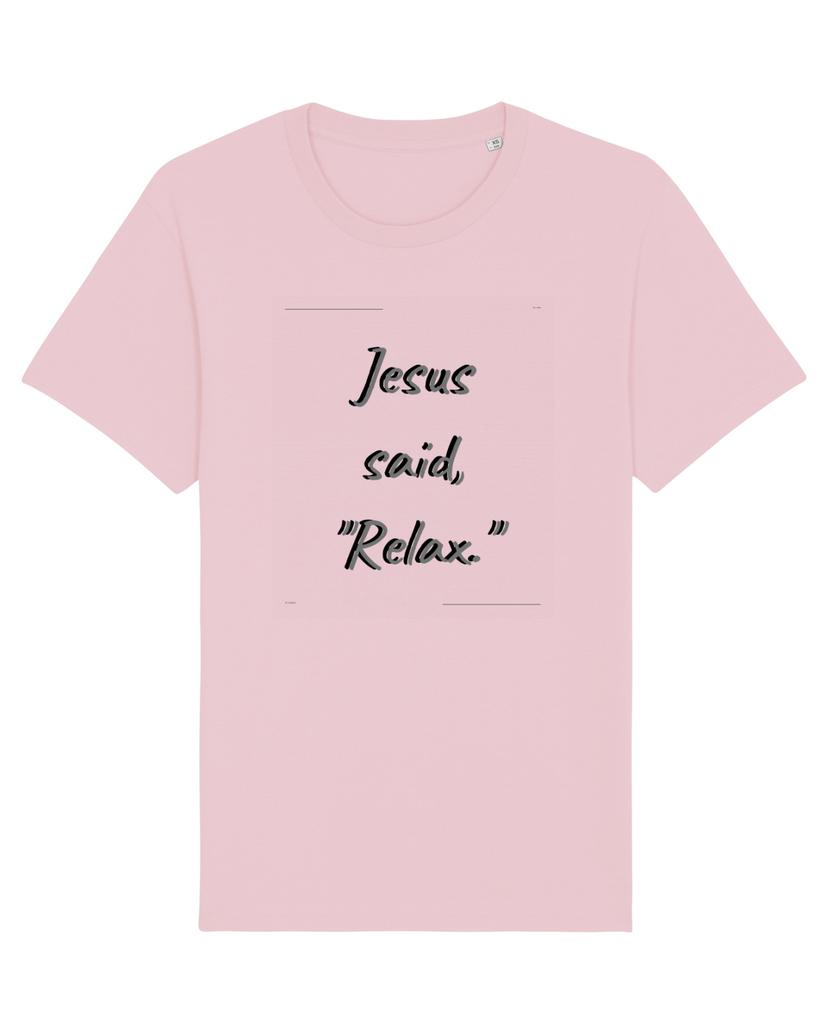 Tricou mânecă scurtă Unisex Rocker Cotton Pink