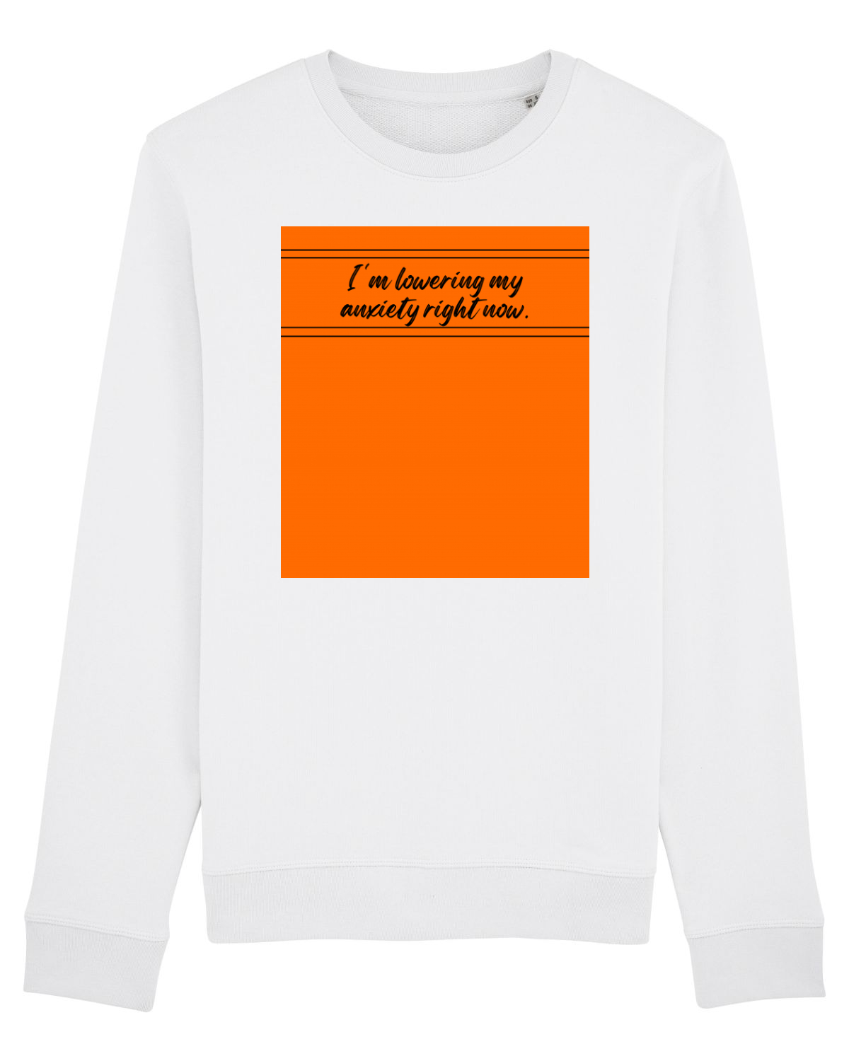 Bluză mânecă lungă Unisex Rise White