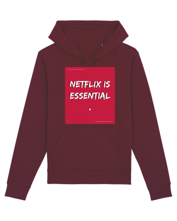 netflix is essential Burgundy