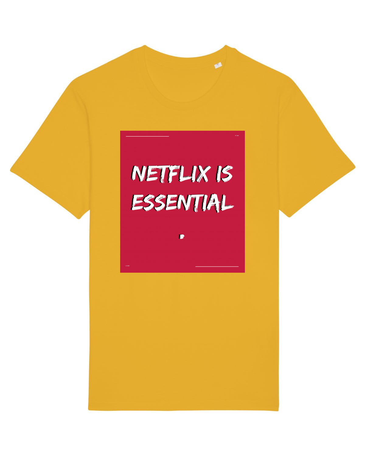Tricou mânecă scurtă Unisex Rocker Spectra Yellow