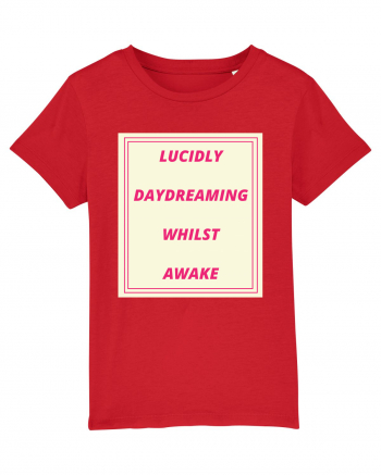 lucicly daydreaming whilst awake Red