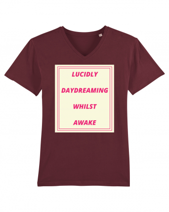 lucicly daydreaming whilst awake Burgundy