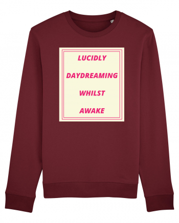 lucicly daydreaming whilst awake Burgundy