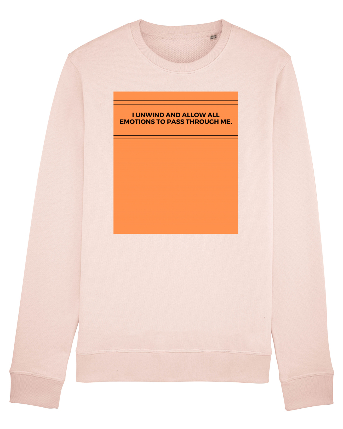 Bluză mânecă lungă Unisex Rise Candy Pink