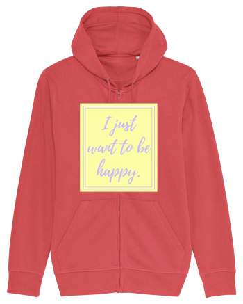 i just want to be happy2 Carmine Red