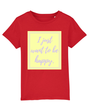 i just want to be happy2 Red