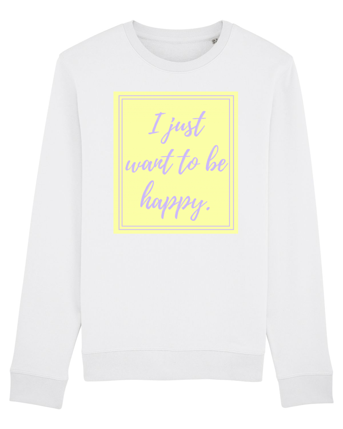 Bluză mânecă lungă Unisex Rise White