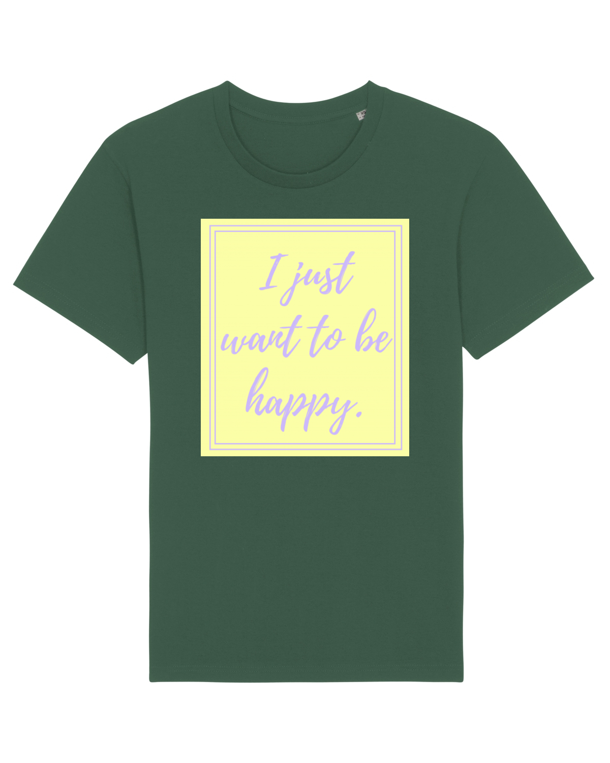 Tricou mânecă scurtă Unisex Rocker Bottle Green