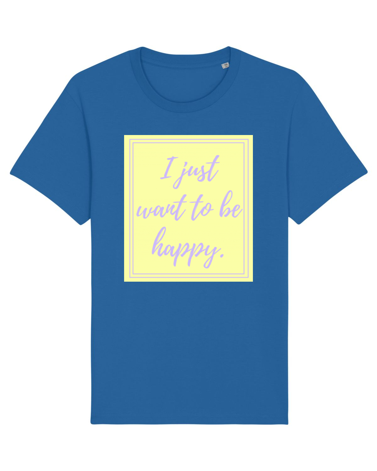 Tricou mânecă scurtă Unisex Rocker Royal Blue
