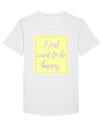 i just want to be happy2 White