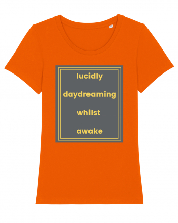 lucicly daydreaming whilst awake2 Bright Orange