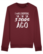 I was normal 3 dogs ago Bluză mânecă lungă Unisex Rise