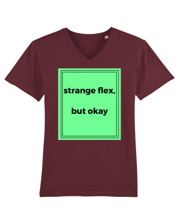 strange flex but okay2 Burgundy