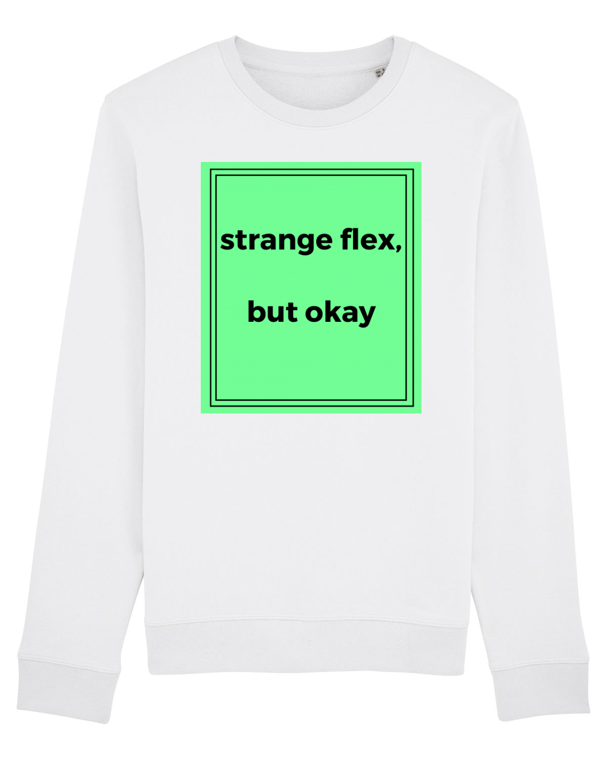 Bluză mânecă lungă Unisex Rise White