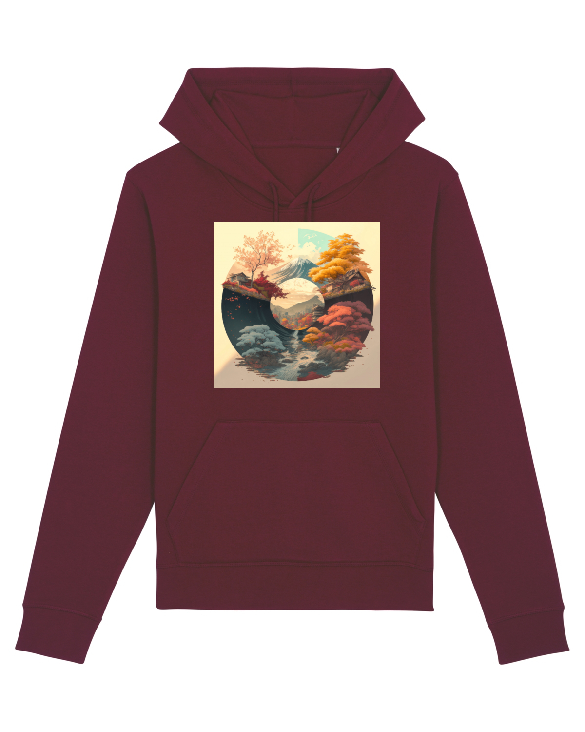 Hanorac Unisex Drummer Burgundy