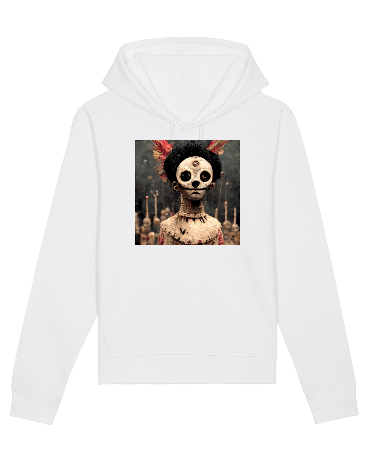 Hanorac Unisex Drummer White