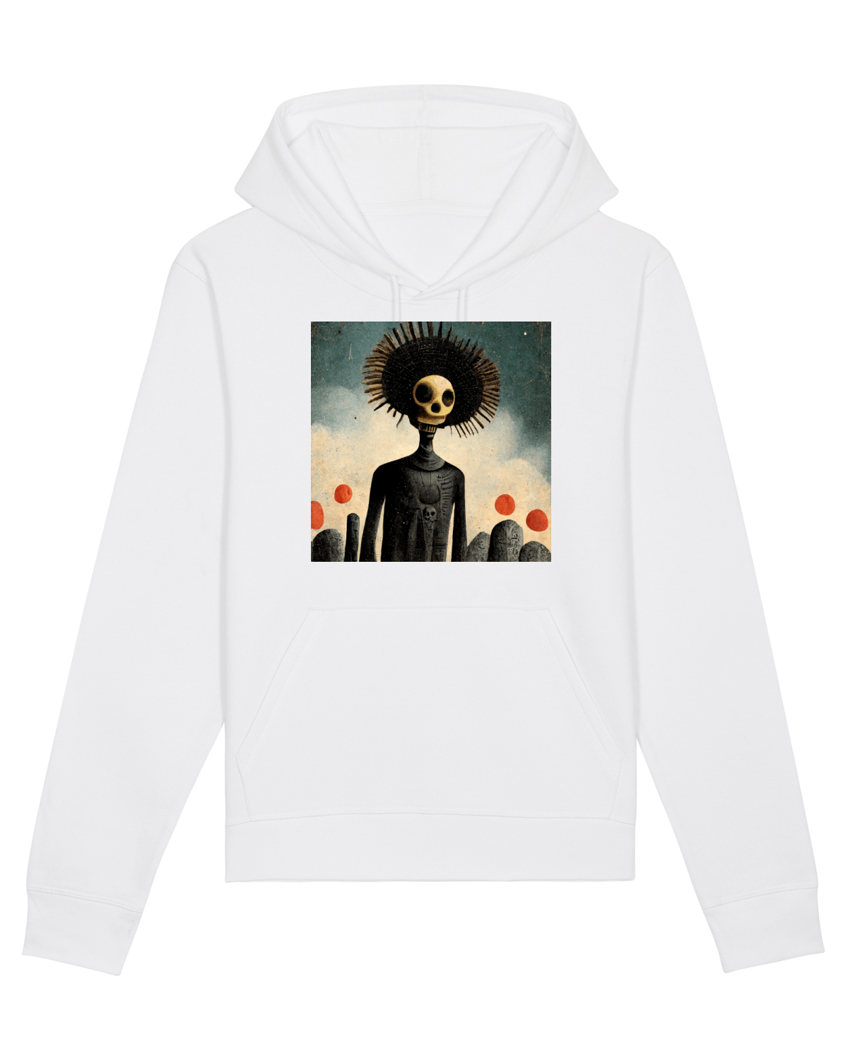 Hanorac Unisex Drummer White