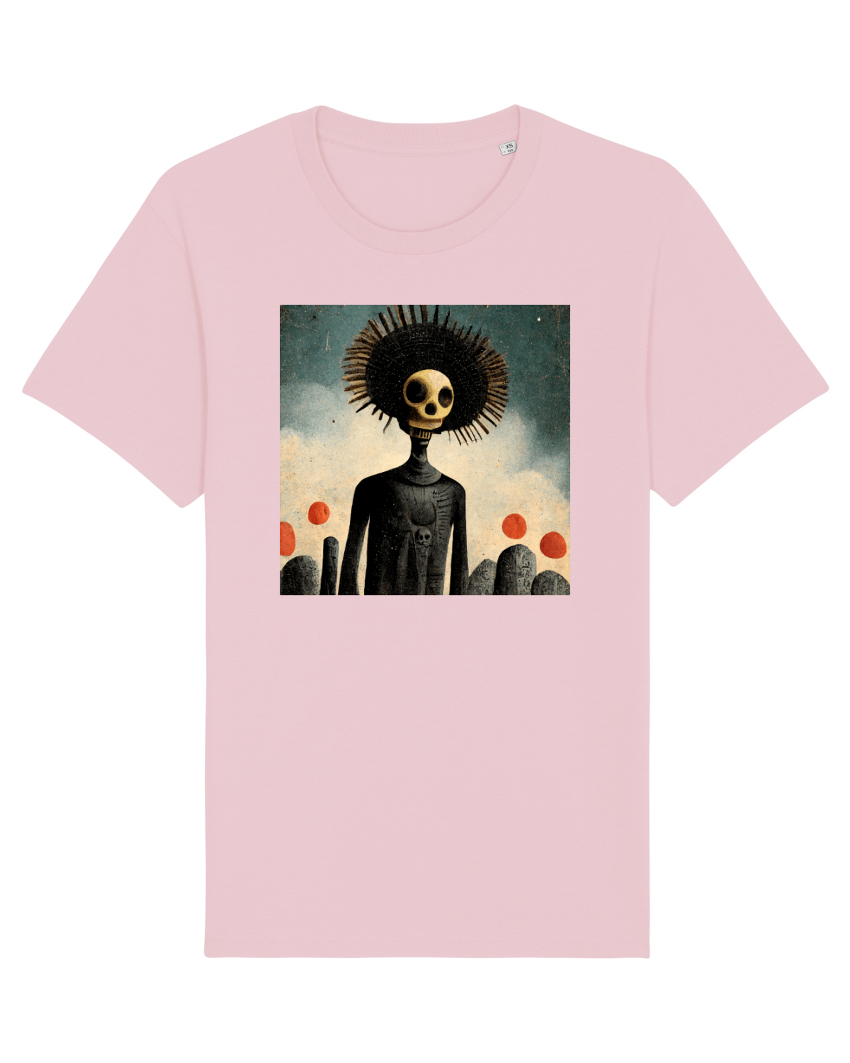 Tricou mânecă scurtă Unisex Rocker Cotton Pink