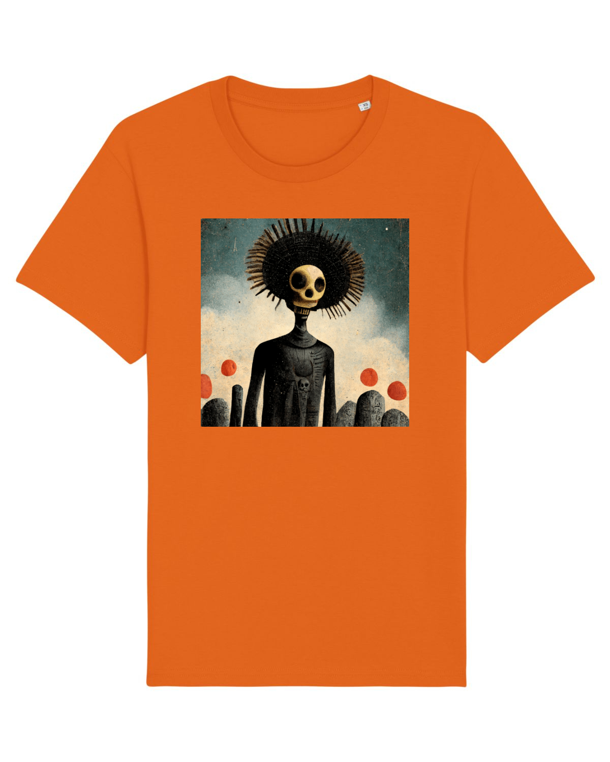 Tricou mânecă scurtă Unisex Rocker Bright Orange