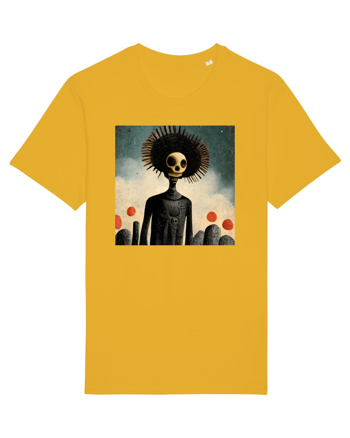 Tricou mânecă scurtă Unisex Rocker Spectra Yellow