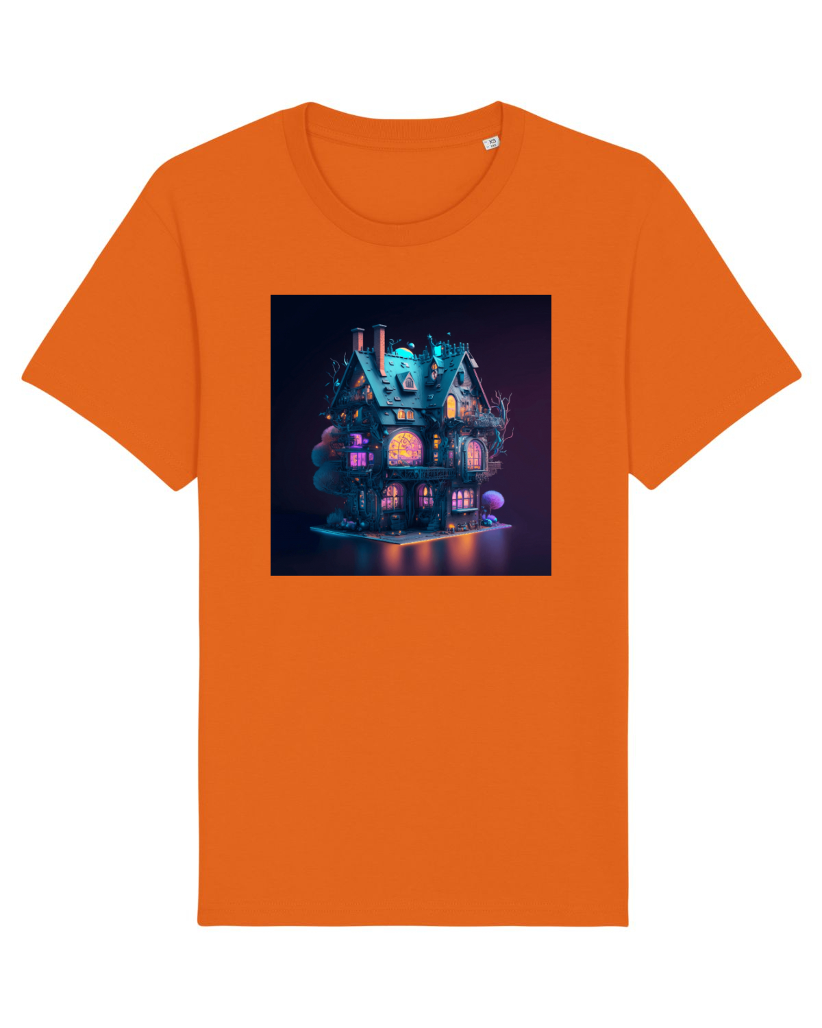 Tricou mânecă scurtă Unisex Rocker Bright Orange