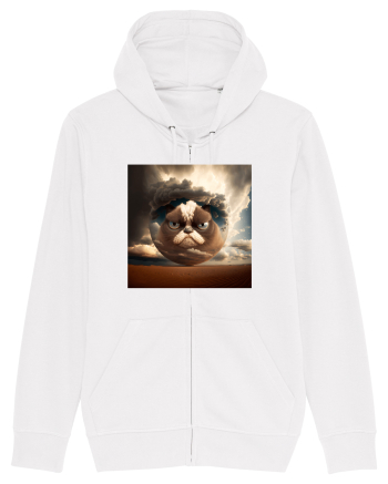 Grumpy Sphere Cat White