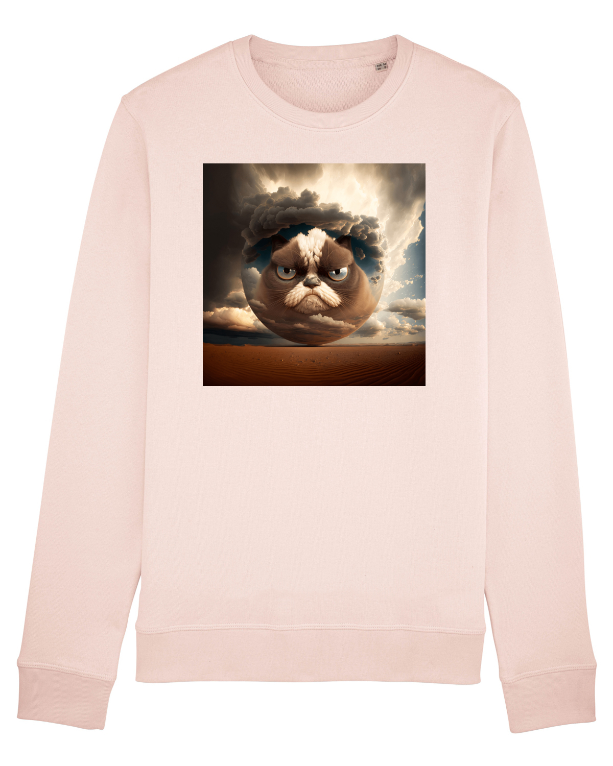 Bluză mânecă lungă Unisex Rise Candy Pink