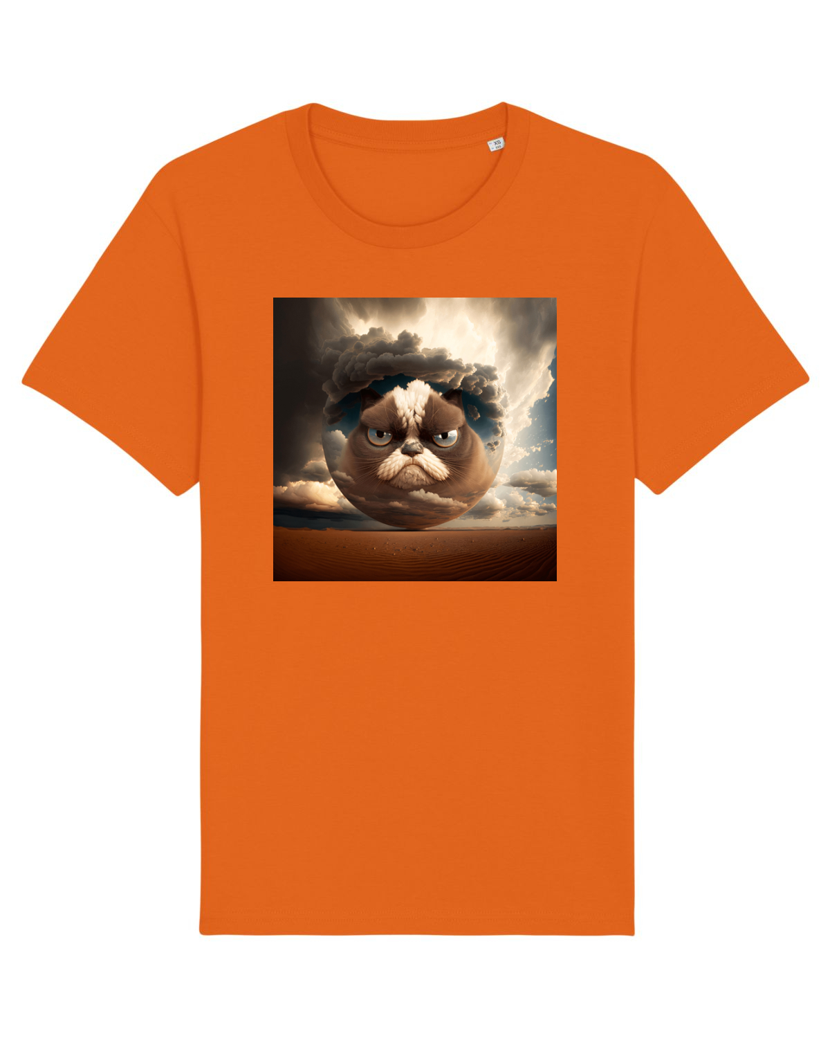 Tricou mânecă scurtă Unisex Rocker Bright Orange