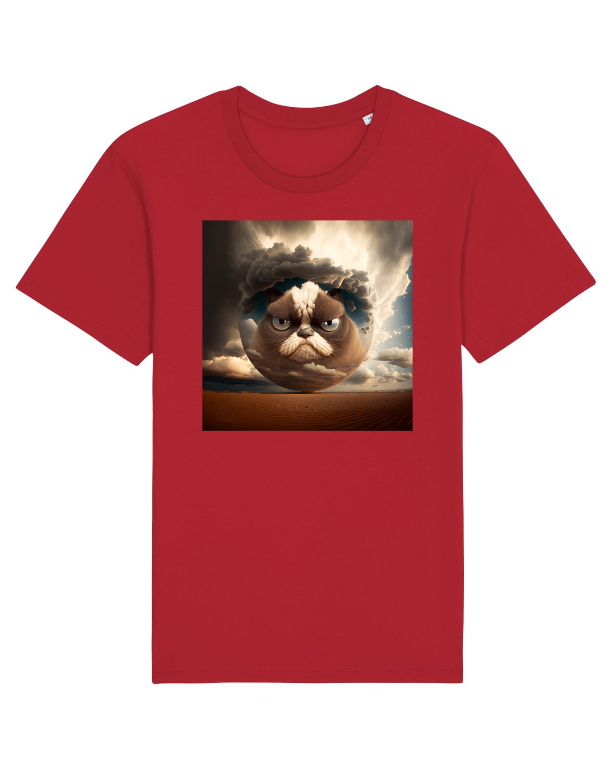 Tricou mânecă scurtă Unisex Rocker Red
