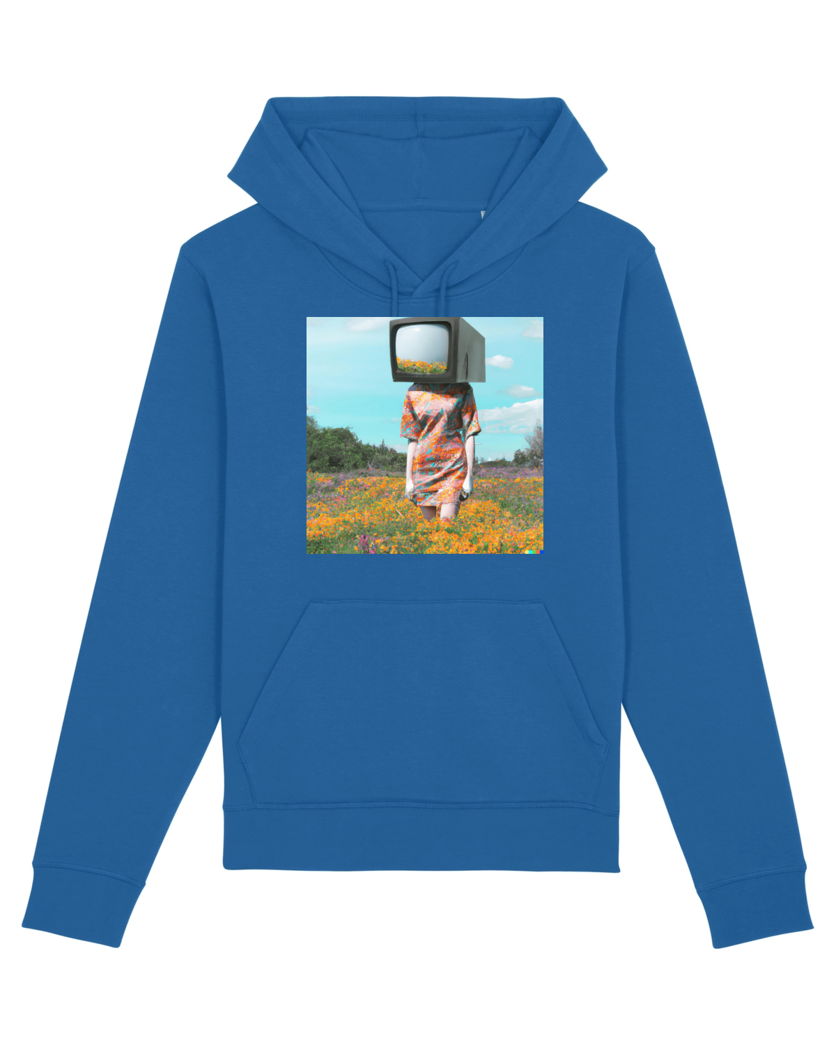 Hanorac Unisex Drummer Royal Blue