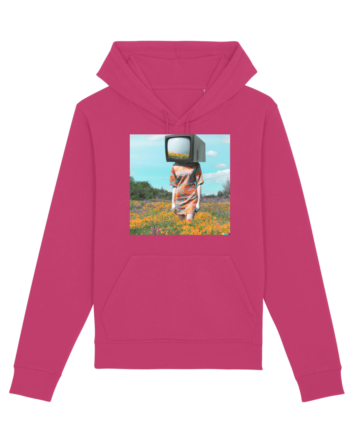 Hanorac Unisex Drummer Raspberry